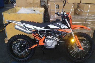 Мотоцикл кроссовый / эндуро Racer (Рейсер) RC250GY - C2K K2 зелёный с ПТС