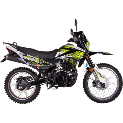 Мотоцикл кроссовый / эндуро Racer (Рейсер) RC300 - GY8X PANTHER зеленый с ПТС