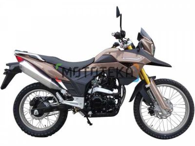 Мотоцикл кроссовый / эндуро Racer (Рейсер) RC300 - GY8 Ranger коричневый с ПТС