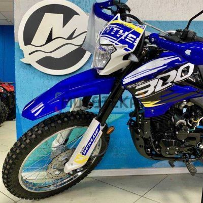 Мотоцикл кроссовый / эндуро Racer (Рейсер) RC300 - GY8X PANTHER синий с ПТС