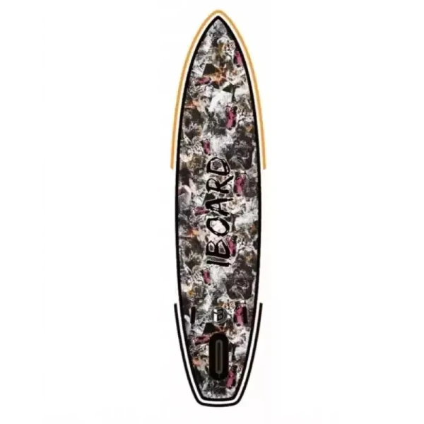Надувная доска для sup - бординга iBoard (Айборд) Pro 11'6 Tiger Black | Мототека
