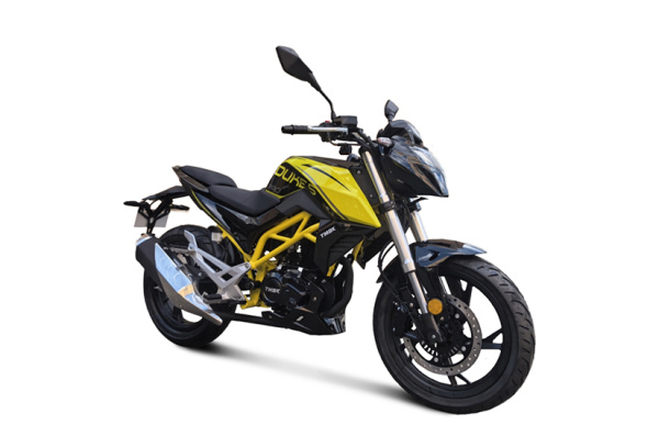 Мотоцикл дорожный TMBK DUKES PRO Yellow Black с ПТС | Мототека